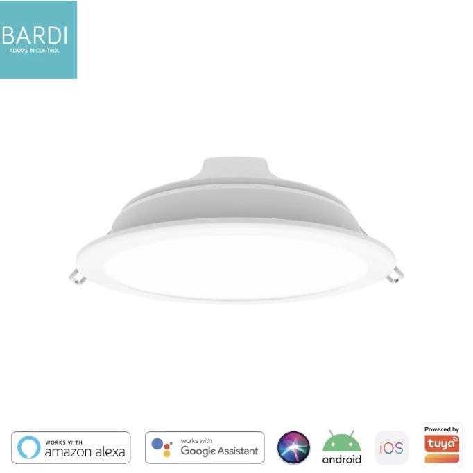 BARDI SMART BEACON PANEL DOWNLIGHT 14W RGBWW BT - LAMPU PINTAR
