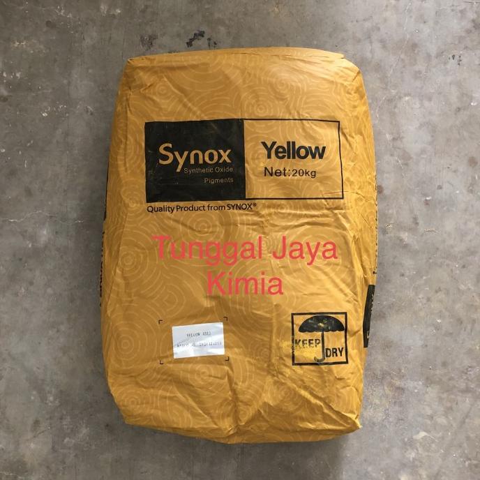 Oker Kuning Iron Oxide Yellow 4313 Synox Pigment