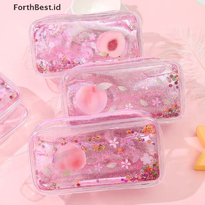 

BAYAR DITEMPAT Kotak Pensil Warna Transparan Untuk Anak Perempuan /ALAT TULIS AESTHETIC/ALAT TULIS