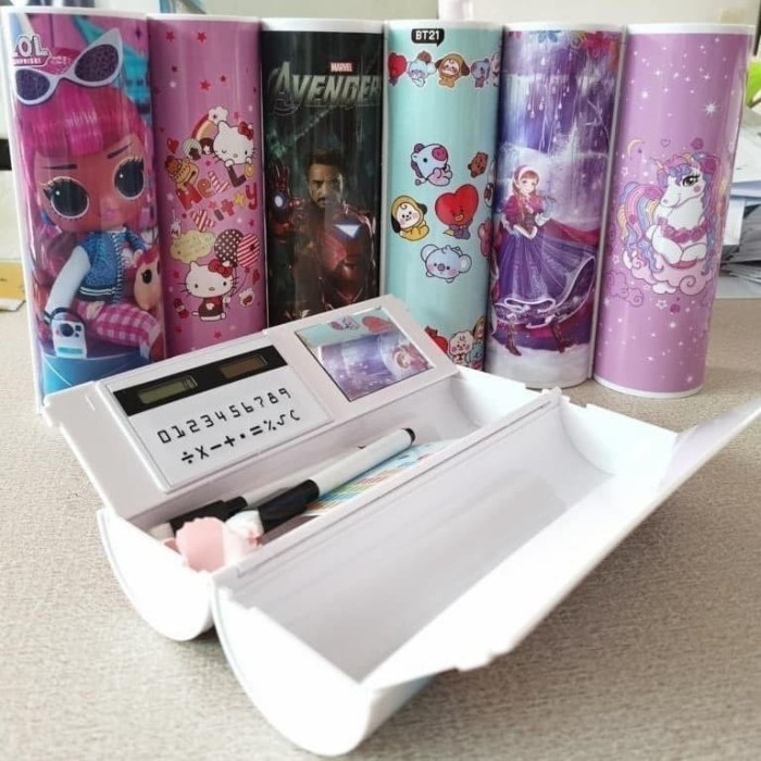 

TERMURAH tempat pensil aesthetic korea magnet kalkulator holder calculat /ALAT TULIS AESTHETIC/ALAT