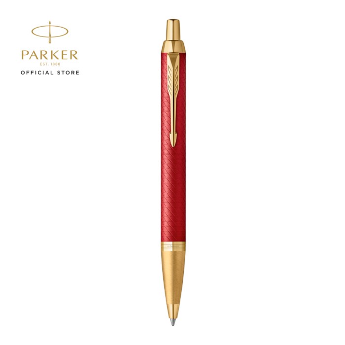 

Discount Parker IM Premium Red Gold Trim Ballpoint /ALAT TULIS AESTHETIC/ALAT TULIS SET/ALAT TULIS