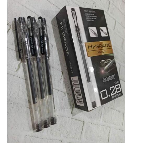 

Big Deals (12pc)Boxer 0.28/ Bulpen Hi-grade XG-007/ Tinta Hitam danTinta Biru