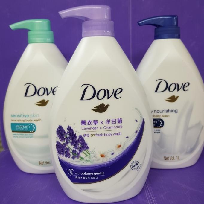 Dove Body Wash 1 Liter import Hongkong 1000 ml