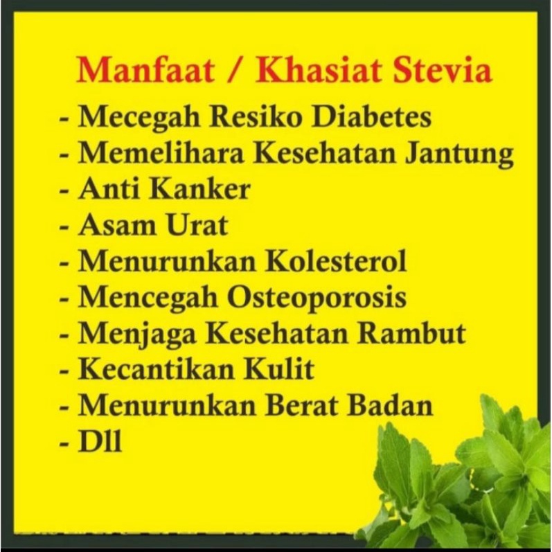 

Stevia nimal pembelian 100 botol