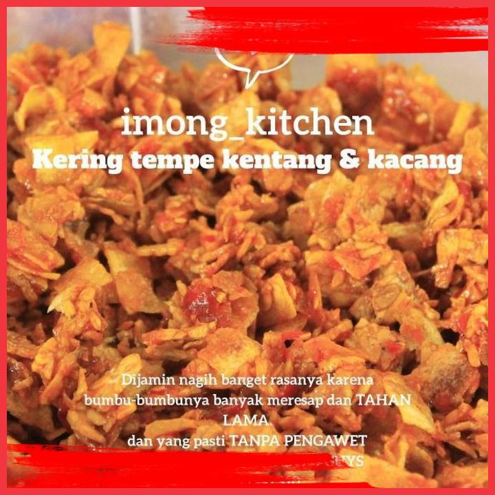 

(szms) kering tempe kentang kacang pedas manis gurih