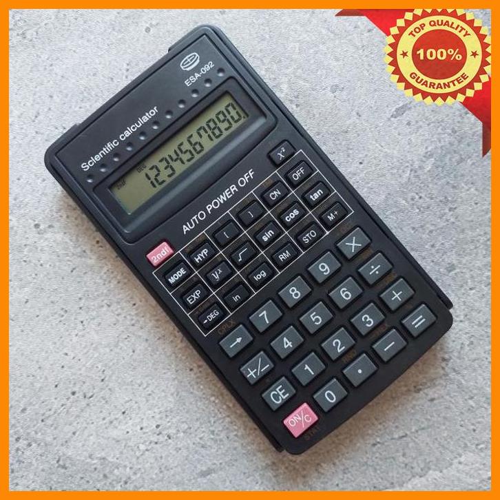 

(DAS) KALKULATOR SCIENTIFIC KULIAH CALCULATOR ESA 092 ORIGINAL BONUS BATERAI