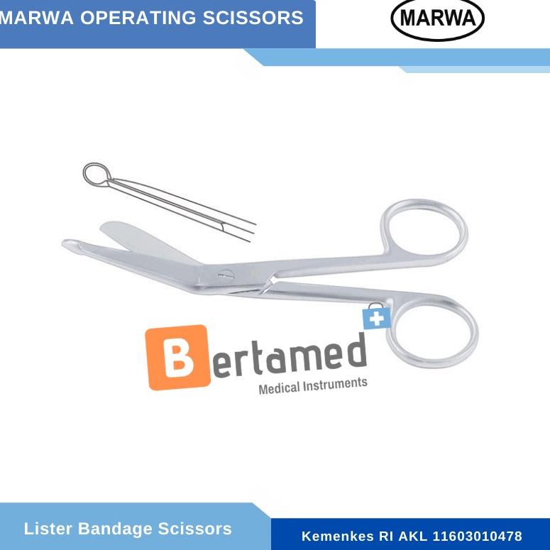

[GQS62] Lister Bandage Scissor / Gunting Verban / Gunting Plaster ➦Jual