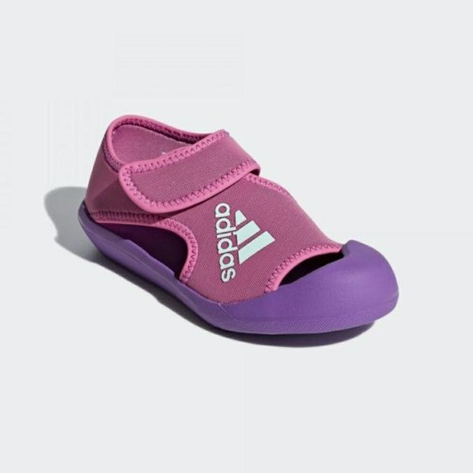 adidas original sandal altaventure kids pink purple bnwt