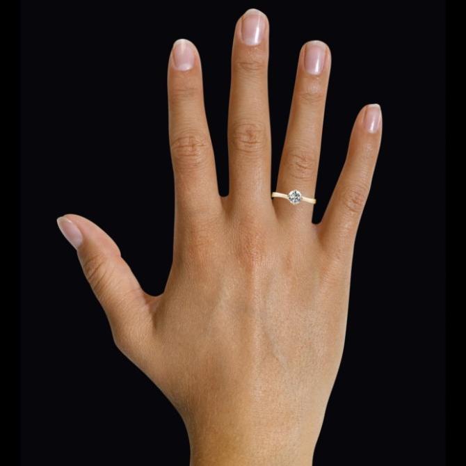 1901 Hijab Cincin Berlian Swarovski Lapis Emas