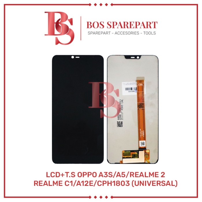 LCD TOUCHSCREEN OPPO A3S A5 REALME C1 REALME C2 UNIVERSAL ORI ORIGINAL TERBARU