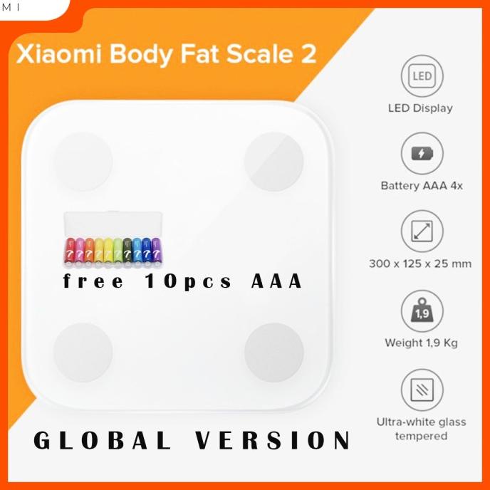 Xiaomi Mi Smart Scale Ver 2 Global Version / Mi Body Composition Scale