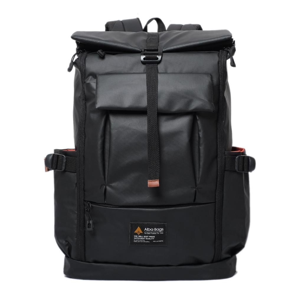 BAYAR DITEMPAT Alba Project - Tas Ransel Vegas 1.0 - Tas Unisex Backpack Up To 15.6 Inch - Tas Pungg