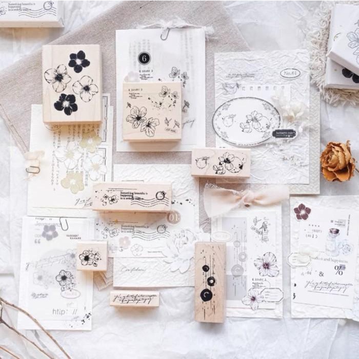 

Jennyuanzi Vol.4 Rubber Stamp Set