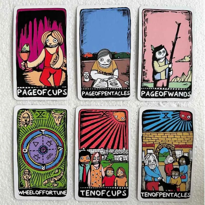 Cuirky Tarot Hardcase 12x7cm include guide paper