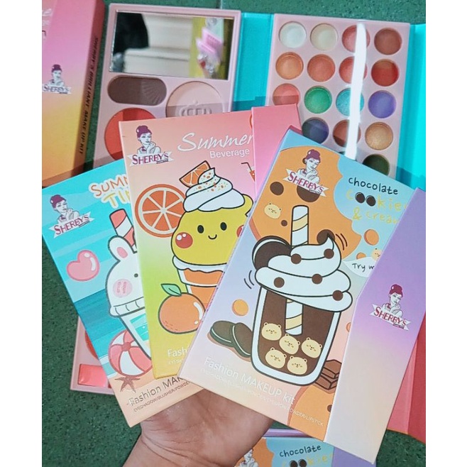 Ready Eyeshadow Palette Sherby's Brilliance Make Up kit