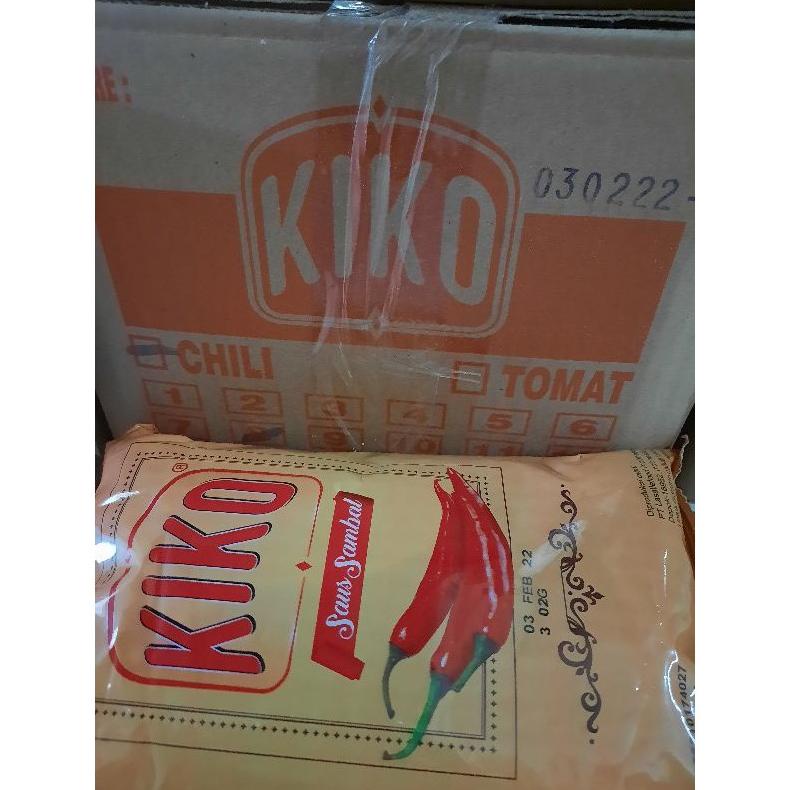 

Saos sambal KIKO kemasan 1 kg ( 1 karton isi 10 )