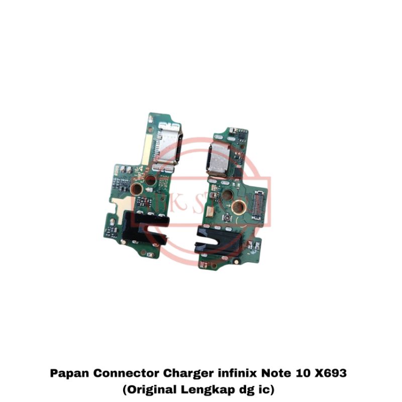 PAPAN CONNECTOR CHARGER INFINIX NOTE 10 X693 FLEXIBLE KONEKTOR CHARGER ORIGINAL