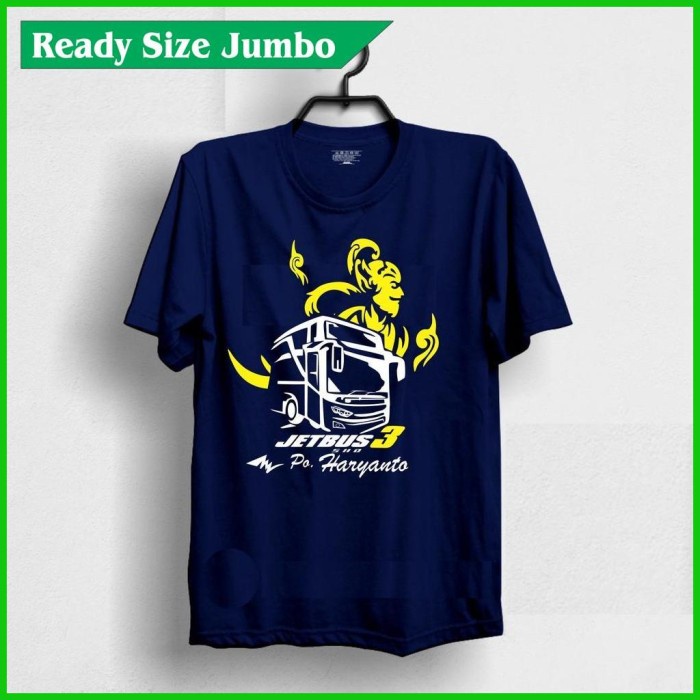 Flash Sale Kaos Bis Haryanto Kaos Pecinta Bis Haryanto Kaos Bus Haryanto Jumbo Terbaru