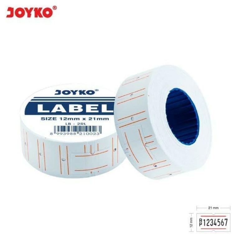

1.1 SALE Kertas Label Harga LB 2RL Joyko 1 Baris Kelipatan 10