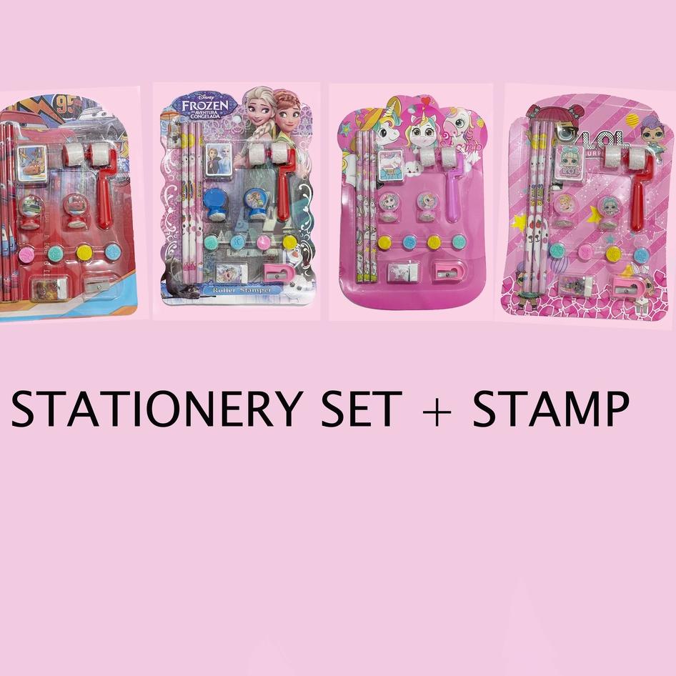 

Promo Terupdate STATIONARY SET + STAMP SET / STEMPEL FANCY KARAKTER ANAK 13 IN 1 213♪