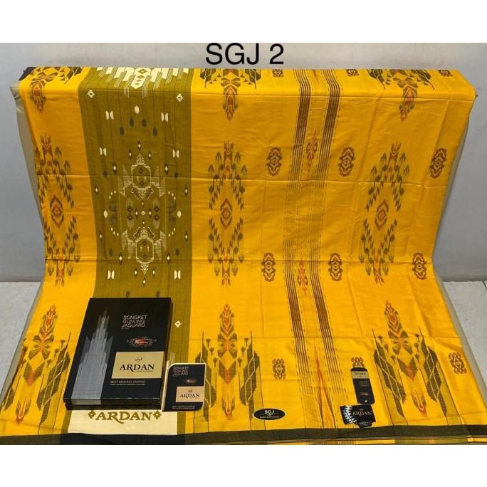 sarung ARDAN SGJ GOLD series HITAM & WARNA