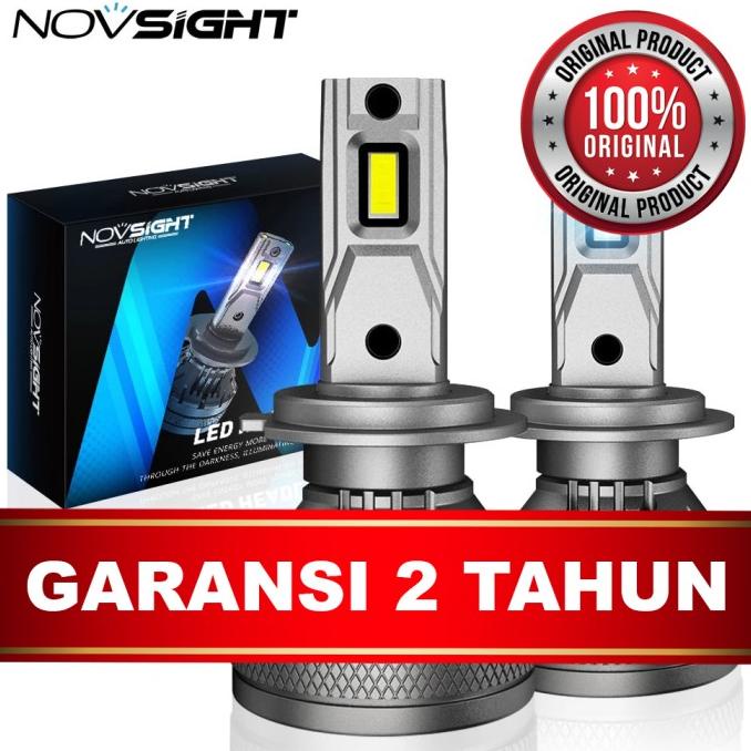 Lampu LED Mobil Headlight Novsight A500-N37 H1 H3 H4 HB4 H7 H11 HB3