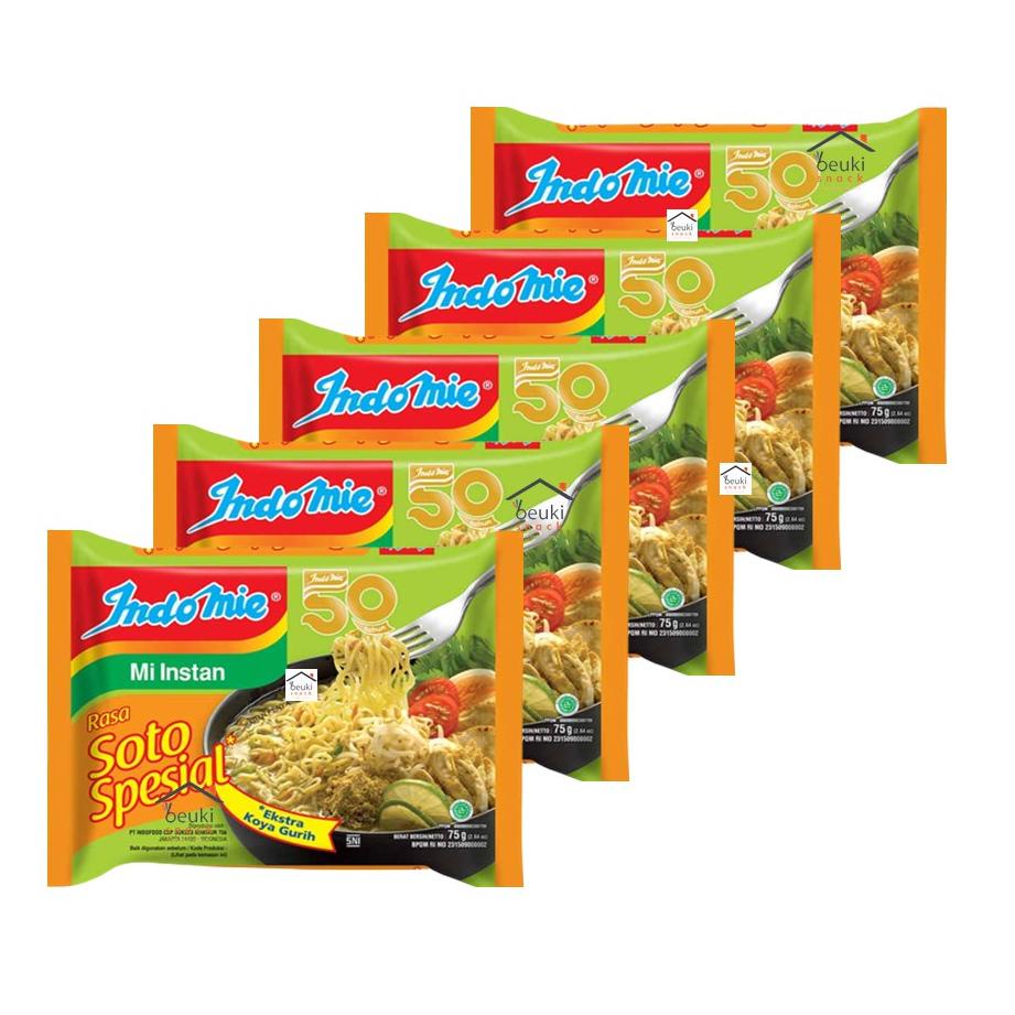 

DISCOUNT !!! 5PCS Indomie Kuah Soto Spesial Ekstra Koya Gurih [KODE 668]