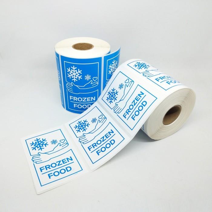 

Terlaris Stiker Label Frozen Food Sticker Makanan Beku 5,5 X 8,5 Cm 500Pcs/Roll