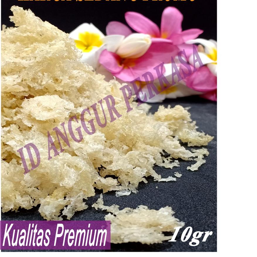 

Sale | FG2 | 10GR SARANG BURUNG WALET HANCURAN ORIGINAL - KUALITAS PREMIUM