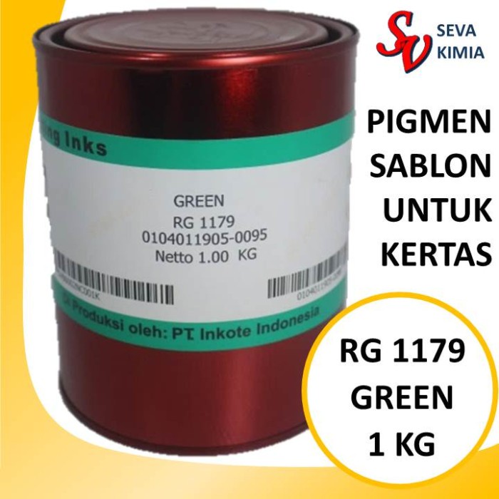 

Tinta sablon RG 1179 Green 1 kg royal guard