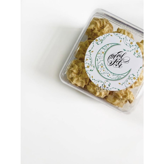 

Terlaris (Sif043)Stiker Bulat Toples Kue Kering Tema Lebaran [Isi 32 Stiker]