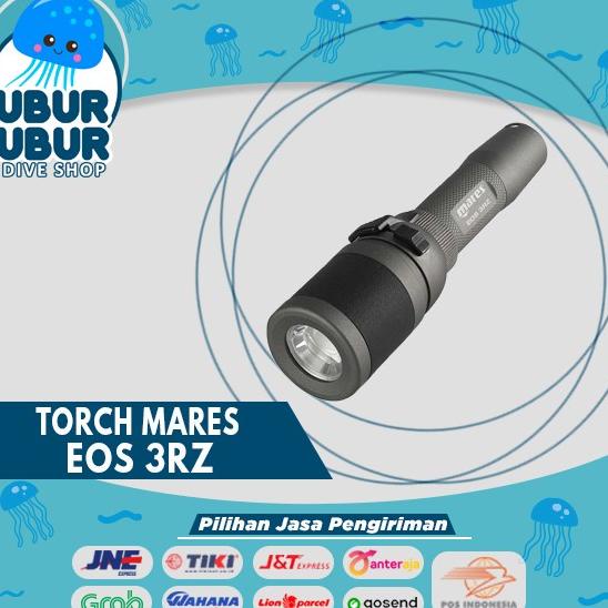 Torch Flaslight Mares EOS 3RZ - Senter Selam / Senter SCUBA Diving