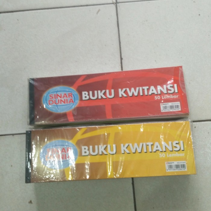 

Discount Paperline/Sidu Buku Kwitansi ukuran Besar (32 x 10 cm) 50 lembar. /BUKU TULIS SEKOLAH/BUKU