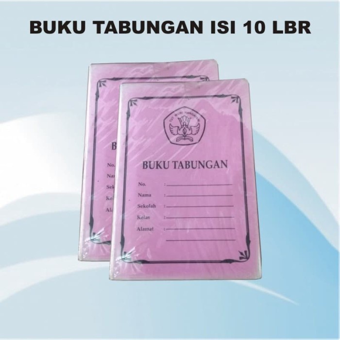 

TERMURAH buku tabungan tut wuri handayani isi 10 lembar untuk catatan tabungan /BUKU TULIS