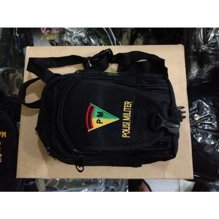 Tas Paha PM Polisi Militer (R0U0) Original Leg Pack Bag Tracker Terbaru Tas Touring Military Bag P6I