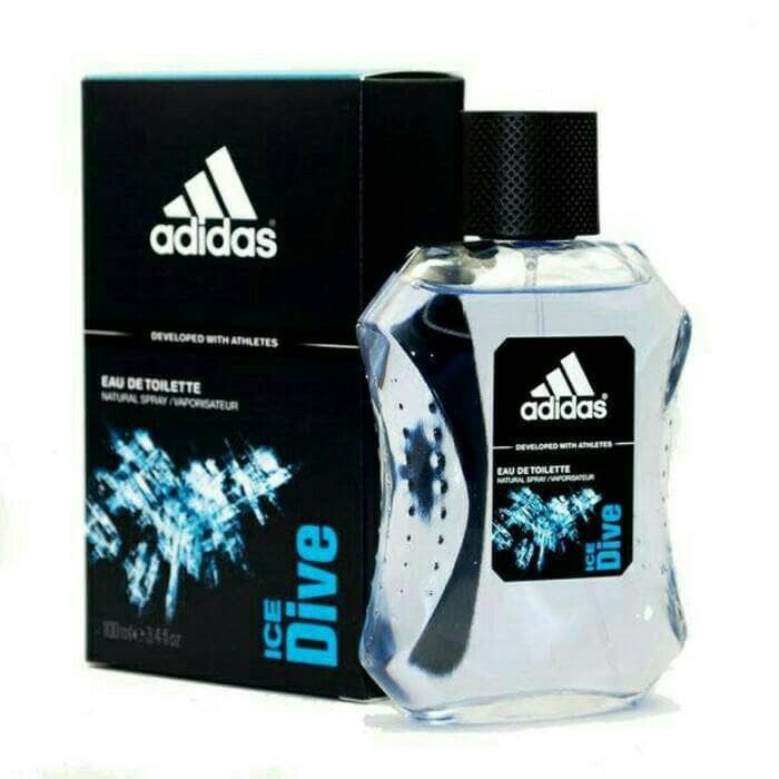 Parfum ADIDAS ICE DIVE PARFUM ORIGINAL 100ML(Z9H6) REAL PICT Parfum Tahan Lama 24 Jam BISA COD Parfu