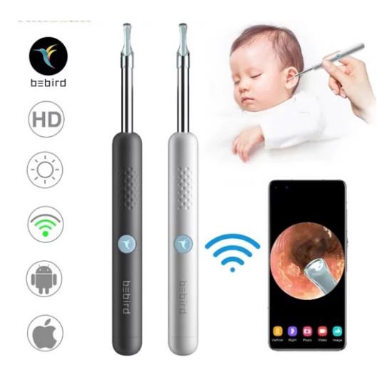 alat Korek kuping telinga hidung mulut kamera wireless konek hp