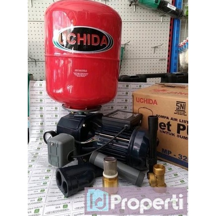 Uchida Maspion Mp325 Water Pump 656W 75L/Menit Pompa Air Jet Auto Ori Jiileewantstore