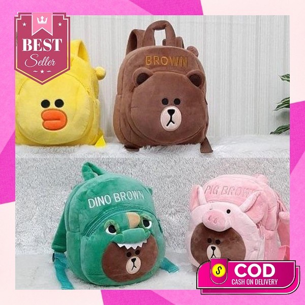 Tas Ransel Sekolah Anak Perempuan Tas Sekolah Anak Anti Air Model Korea Import Tebal Tas Ransel Anak