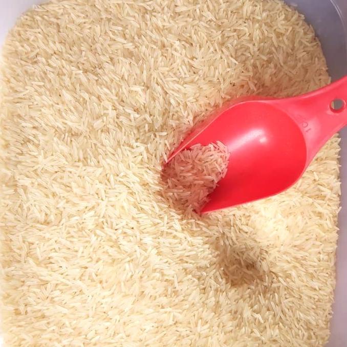 

}}}}}}] Beras Basmati 500 Gram/ Beras Basmati Pilihan Wanggi Rezeki Kita