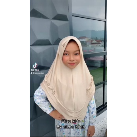 Jilbab Bayi / Hijab Anak/ Kerudung Kids Alena Eliza (ORI Alena Hijab)