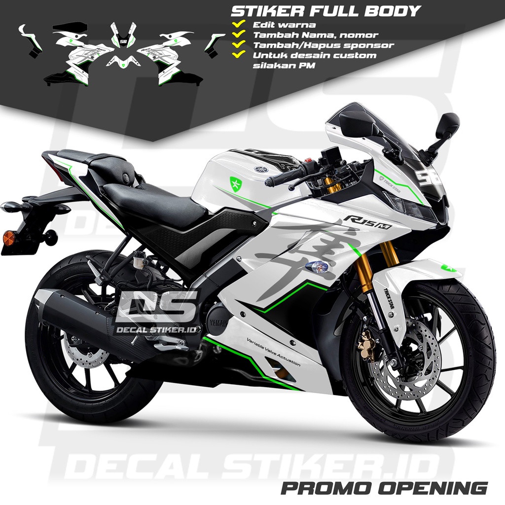 Decal R15 V3 Full Body Keren Stiker R15 V3 Full Body Keren Striping R15 V3 Terbaru Decal R15 V3 Full