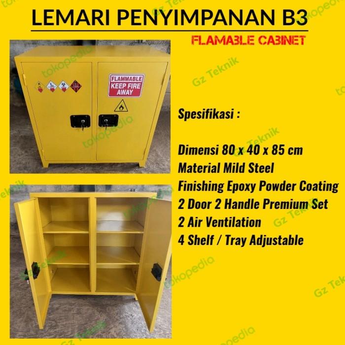 

Terlaris Lemari B3 Flamable Cabinet 80X40X85Cm Ada Kaki 5Cm