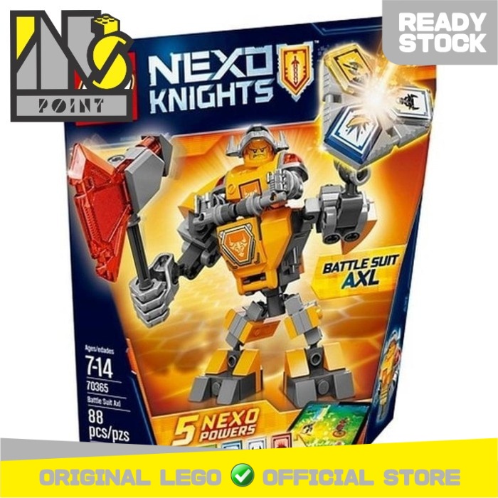 LEGO 70365 - Nexo Knights - Battle Suit Axl