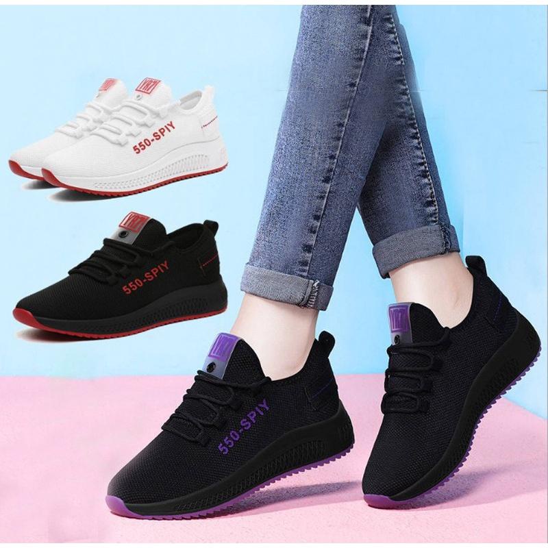 TOPGROSIR  LV0137 Sepatu Sneakers Wanita Import Sport Shoes Motif 550 SPIY / Sepatu Sport Wanita Kar