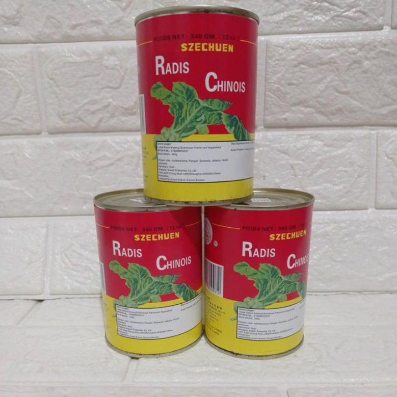 

BIG Promo Sayuran kaleng /szechuen/radis chinois 340g