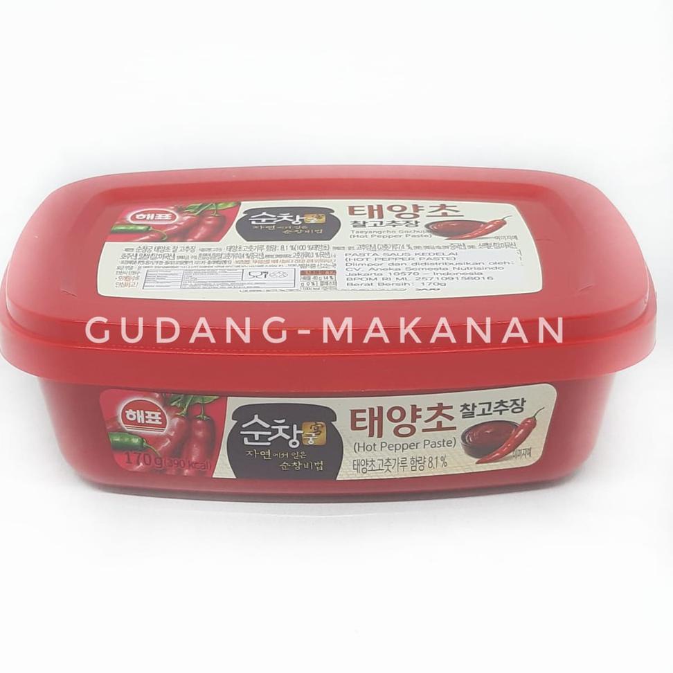 

DISCOUNT !!! Sajo Gochujang / Sambal Pasta Korea / Hot Pepper Paste 170gr [KODE 582]