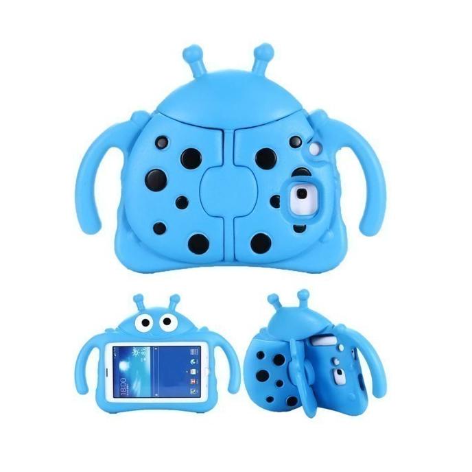 Kekinian - Samsung Tab A 7.0 A6 2016 T285 Soft Case Skin Pelindung Tablet Karakter Kumbang Cute Casi