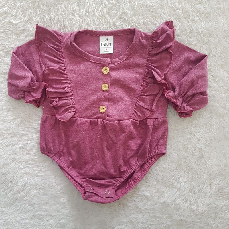 Baju Bayi Romper Wingka Set