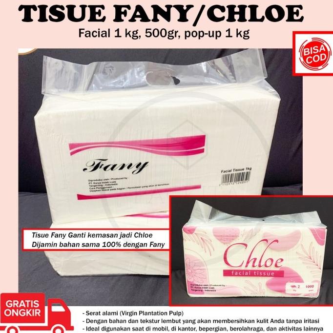 *$*$*$*$] Tisu Facial Fanny 1000 Gram tissue murah tissu wajah muka lembut 1 kg